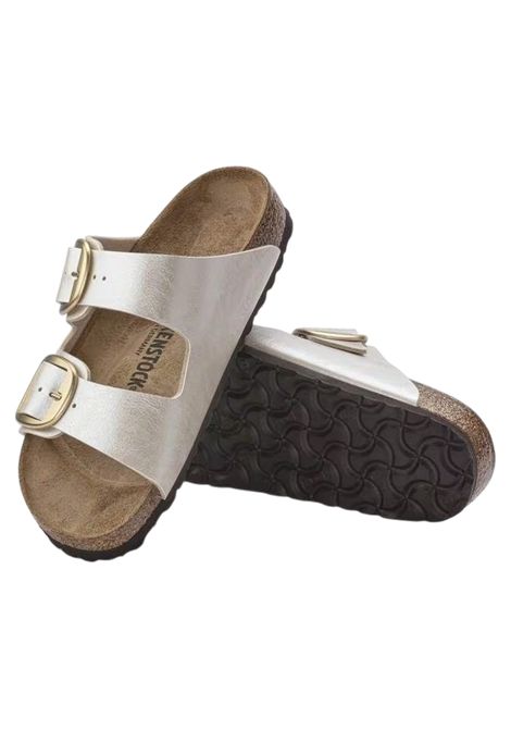 Arizona Big Buckle Graceful Pearl White BIRKENSTOCK | Scarpe | 1020021PEARL WHITE
